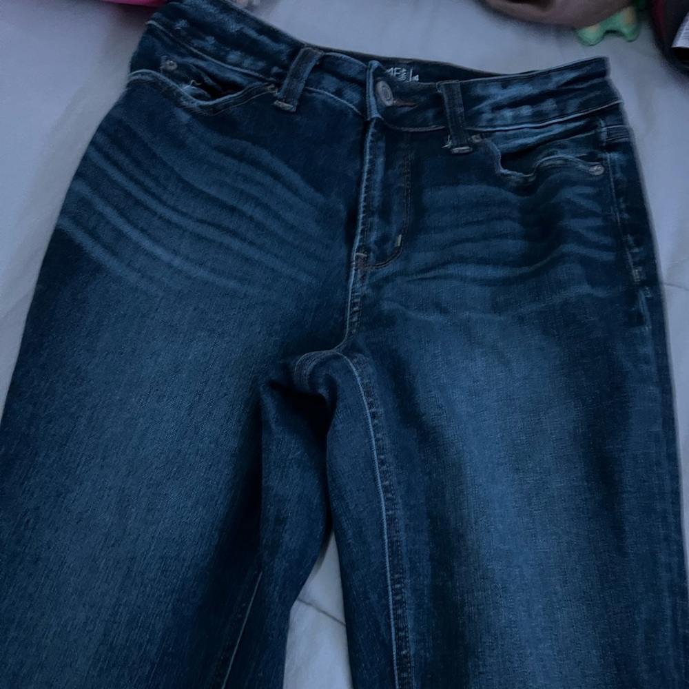 Used cut boot Jeans dark wash size 4